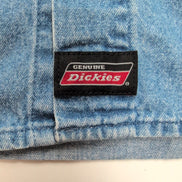 Chemise Dickies jean bleu manches courtes 3XL coton logo workwear