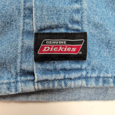 Chemise Dickies jean bleu manches courtes 3XL coton logo workwear