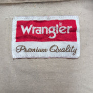 Chemise Wrangler Manche Courte Vert Pâle Unie Taille XL Deux Poches