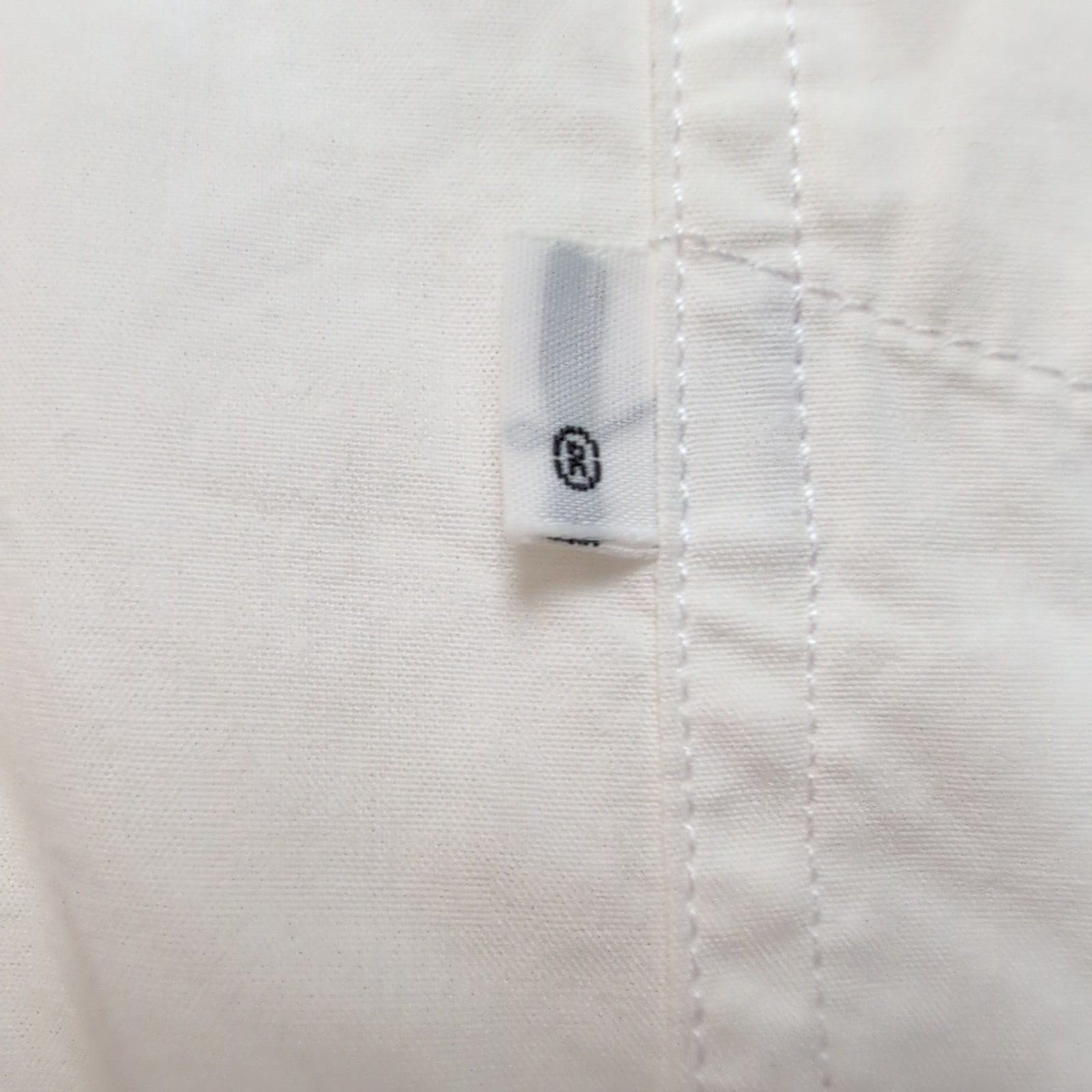 Levi's Chemise Blanche Manches Longues Coton Homme Taille XXL