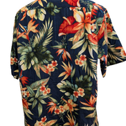 Chemise Hawaïenne Van Heusen 100% Polyester Motif Floral - Taille L/G