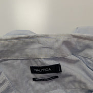 Chemoise Nautica bleu petits carreaux taille XXL #131msch
