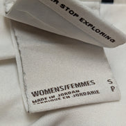 Veste The North Face Matelassée Blanc Cassé Femme Capuche - Taille S