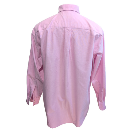 Chemise Nautica L/XL Rose Pâle Vintage Oxford 100% Coton