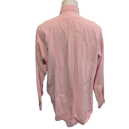 Chemise Ralph Lauren L Rose Uni Oxford Coton Logo Marron Manches longues