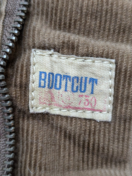 Pantalon Velours Côtelé Polo Ralph Lauren W38 L28 Beige Homme Vintage Jean
