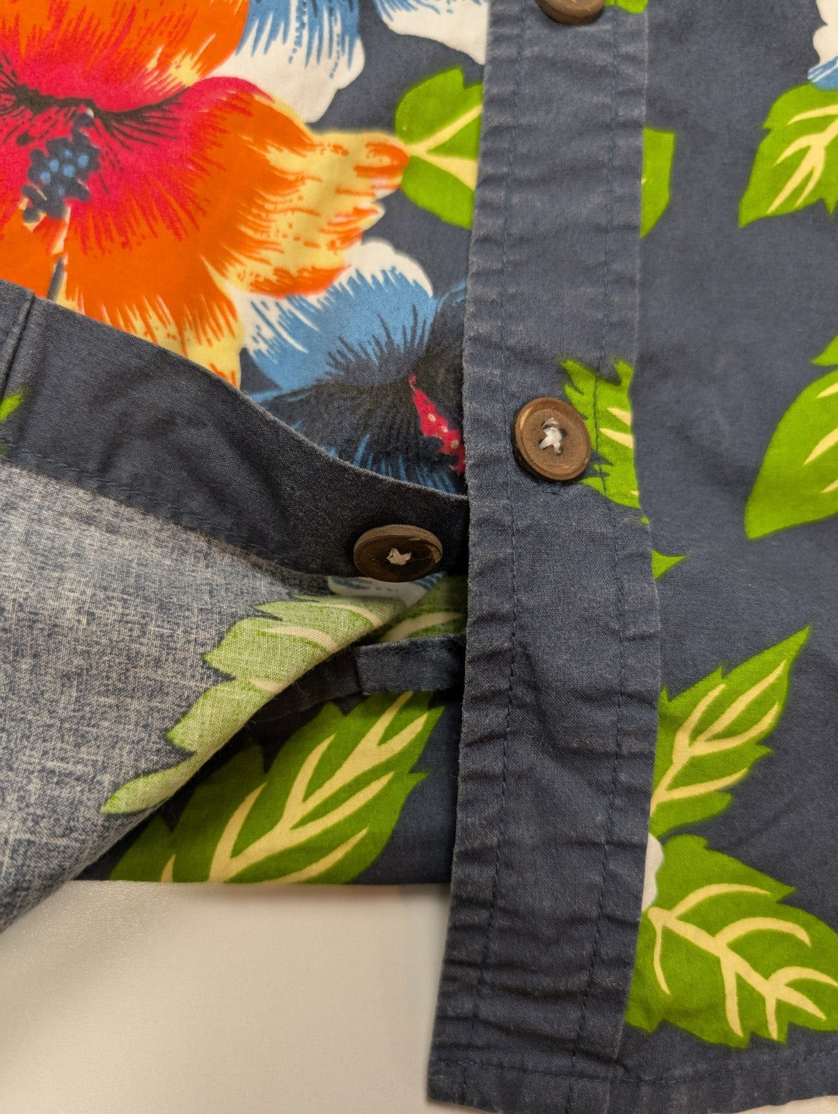 Chemise hawaïenne On Gear Fashions fleurie manches courtes taille S #675 hawaien