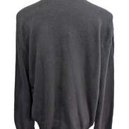 Pull Chaud Polo Ralph Lauren Bleu Marine Col Rond Taille L Logo Violet