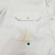 Chemise Dickies Workwear M Blanc Manches Courtes Made in Mexico Poche Stylo
