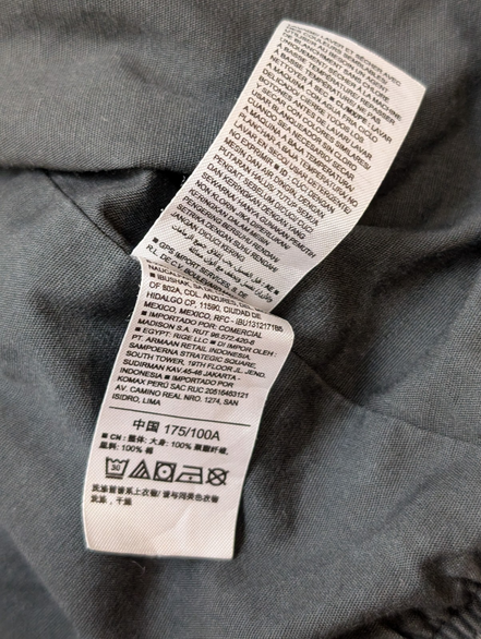 Blouson Bomber Jacket Noir M Veste Aviateur Homme Varsity Old Navy