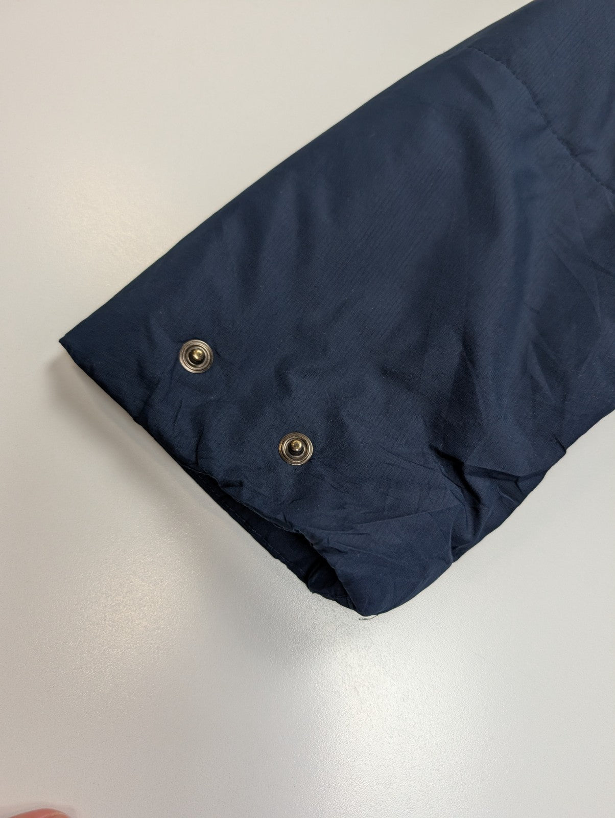 Manteau Nike Virginia Matelassé Bleu Marine Homme Taille L Veste Sportswear 🧥