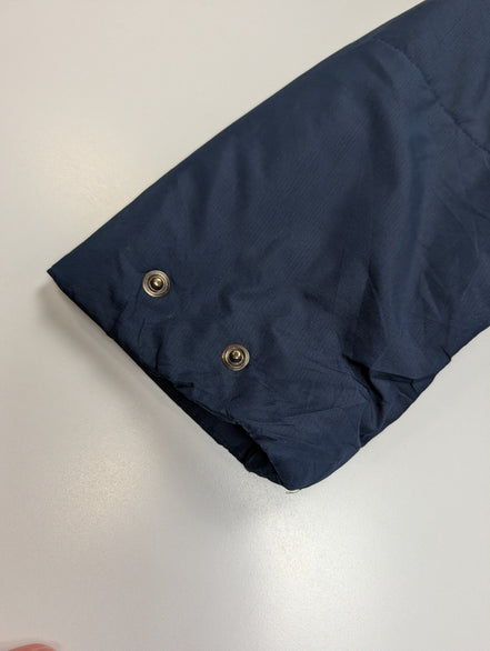 Manteau Nike Virginia Matelassé Bleu Marine Homme Taille L Veste Sportswear 🧥
