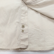 Chemise Wrangler beige crème manches longues retroussables taille XL