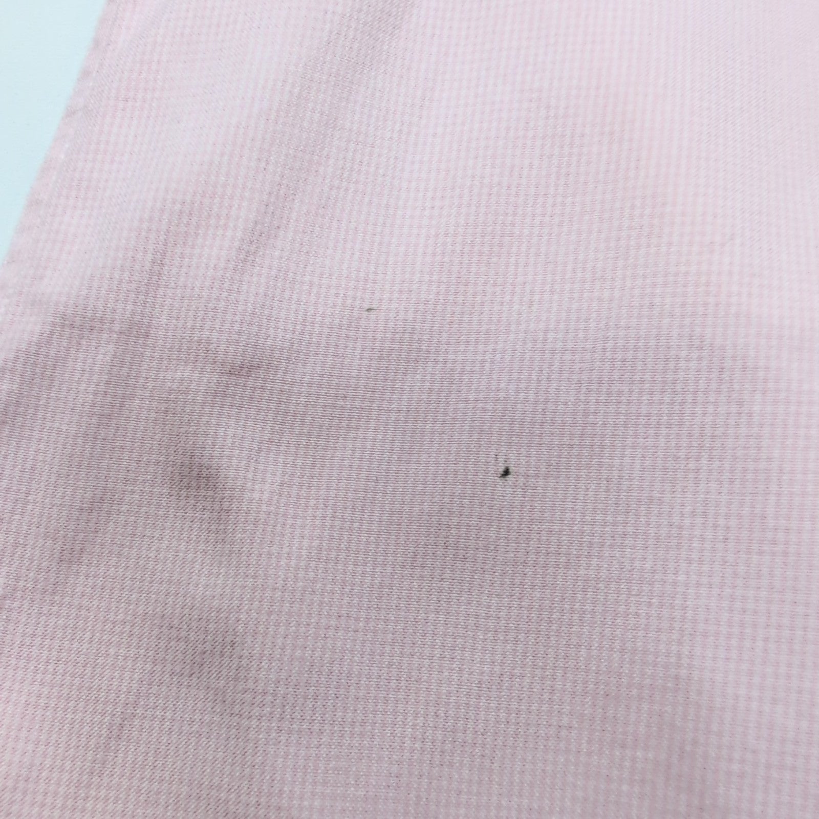 Chemise Tommy Hilfiger Homme Taille XS Coupe Ajustée Rose Micro Carreaux Poche