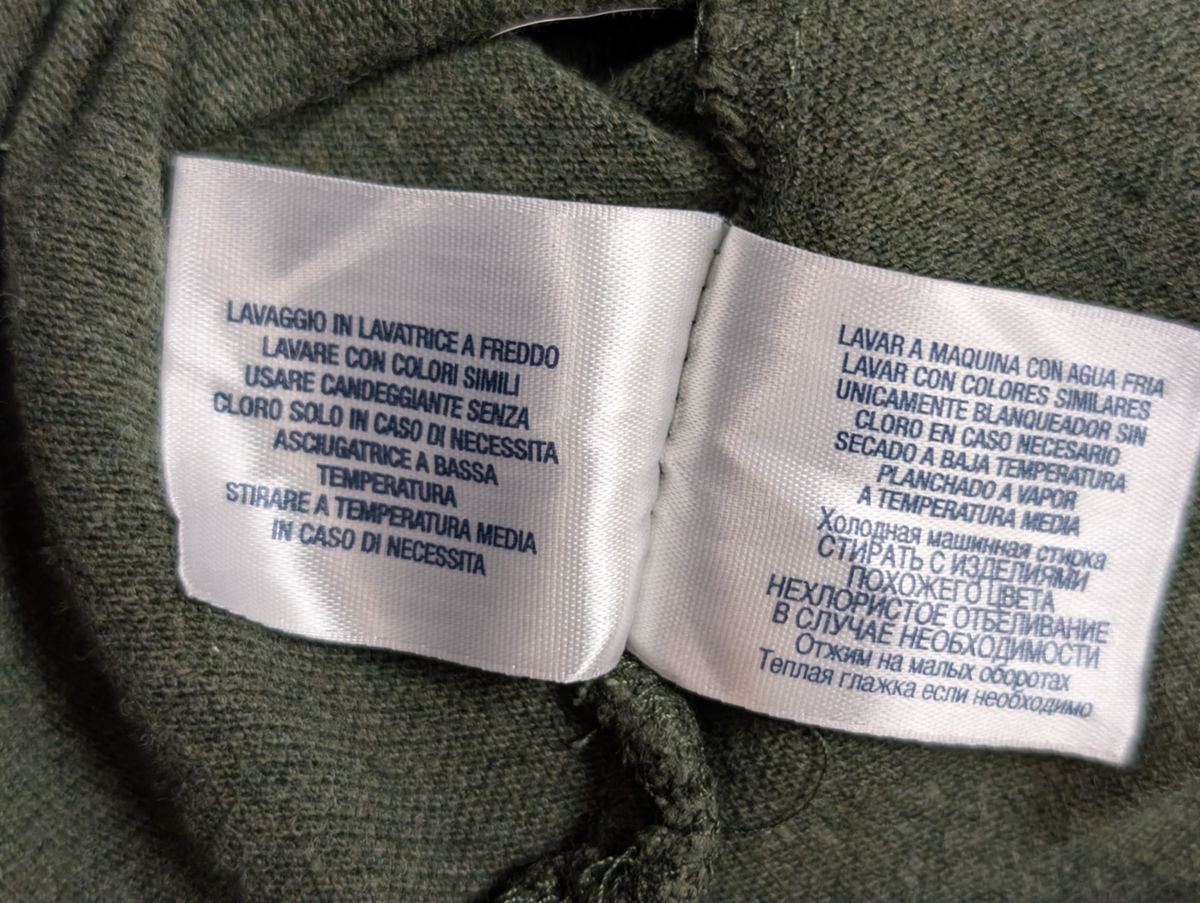 Polo manches courtes Polo Ralph Lauren kaki logo bleu taille XL 18-20 (S)