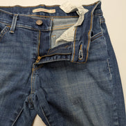 Jean Levi's 710 Super Skinny Femme Bleu Ultra Stretch W27 L30 T34/36