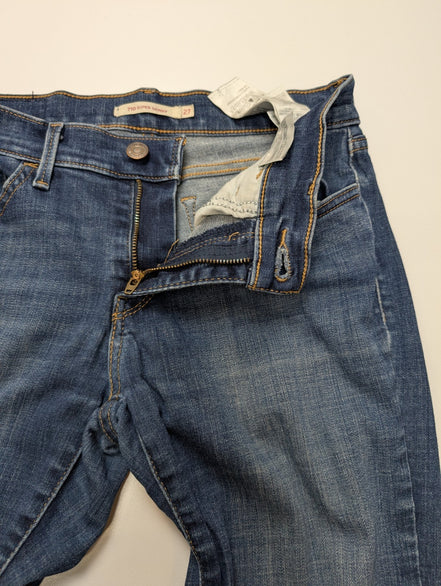Jean Levi's 710 Super Skinny Femme Bleu Ultra Stretch W27 L30 T34/36