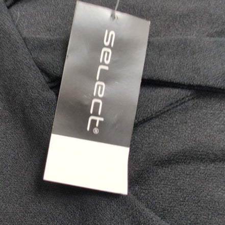 Haut Femme SELECT Taille 38 Noir Manches Longues Col Croisé Dos Nu
