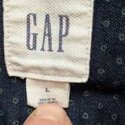 Chemise GAP bleu marine à motifs manches longues homme taille L