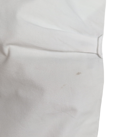 Chemise CHAPS blanche unie manches courtes taille S homme 1 poche