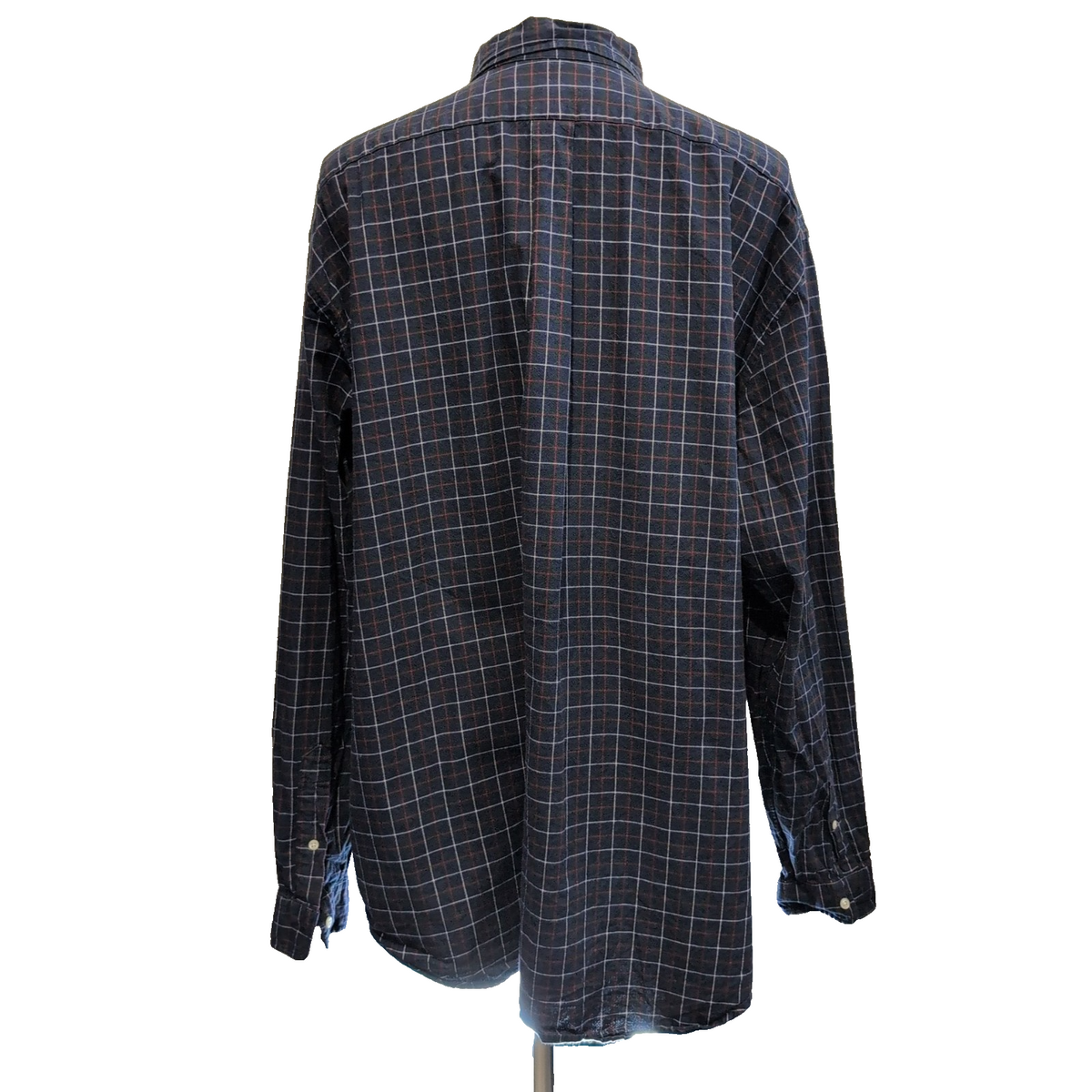 Chemise Ralph Lauren 3XLT 3XL 4XL Classic Fit Flanelle Carreaux Logo Rouge