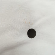 Chemise Polo Ralph Lauren L Col Officier Blanc Poches Rabat Sans Logo Modifiée