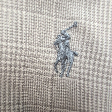 Chemise Ralph Lauren Blake XL XXL Crème Carreaux Button Down Shirt
