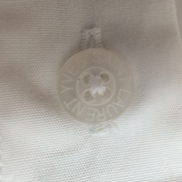 Chemise Yves Saint Laurent XL Blanche Logo Brodé Manches Courtes Poche