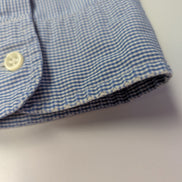 Chemise Polo Ralph Lauren Shirt L Custom Fit Rayée Bleu Blanc Button Down