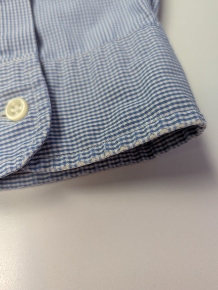 Chemise Polo Ralph Lauren Shirt L Custom Fit Rayée Bleu Blanc Button Down