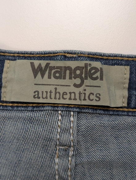 Jean Wrangler Homme Bleu Stretch W30 L34 Vintage Original Denim