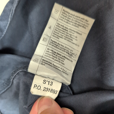 Chemise Carhartt 2XLT Relaxed Fit Bleu Marine Manches Courtes 100% Coton
