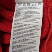 Sweat à Capuche NIKE Homme XL Rouge Logo Brodé DROITE Rare Hoodie Vintage