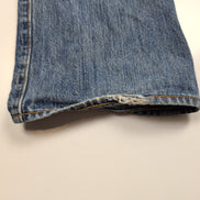 Levi’s 501 Jean Homme W36 L36 Bleu Foncé Vintage Pantalon Bouton