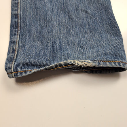 Levi’s 501 Jean Homme W36 L36 Bleu Foncé Vintage Pantalon Bouton