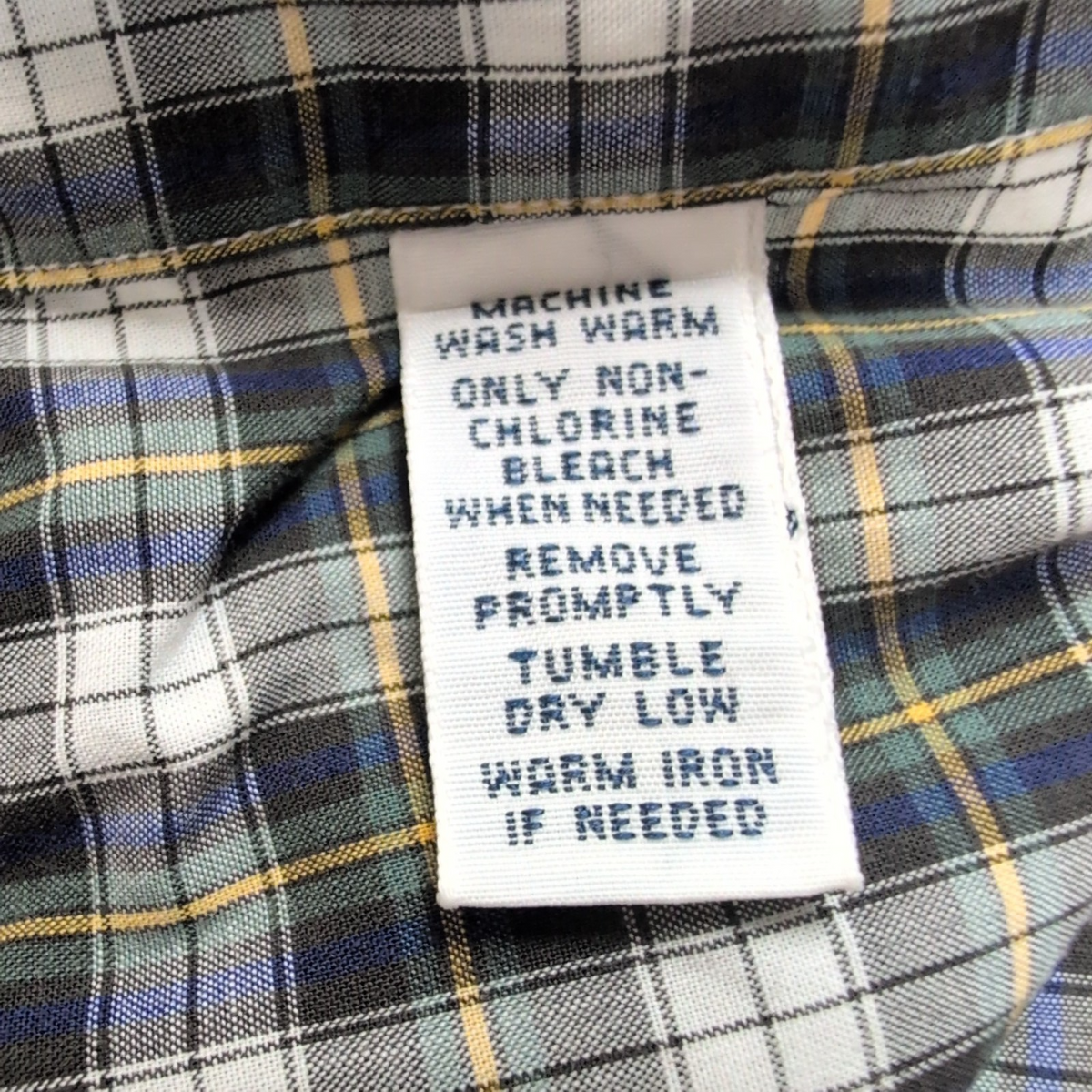 Chemise Ralph Lauren XXL Kaki Bleu Carreaux Custom Fit Button Down Shirt