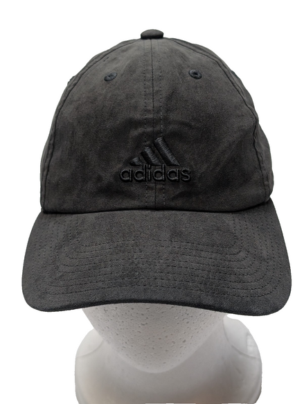 Casquette ADIDAS Vintage Gris Foncé Logo Brodé Boucle Métal Gravée