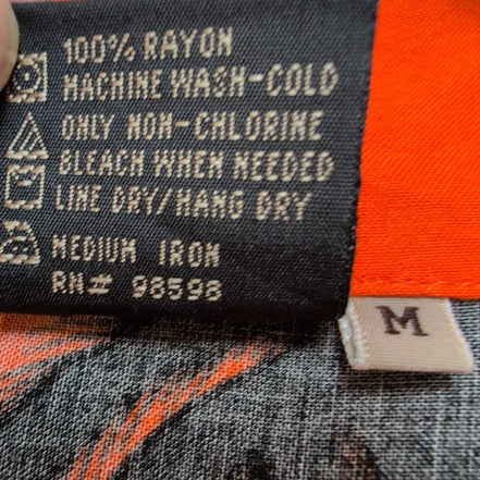 Chemise Hawaïenne Manches Courtes IN GEAR Rayonne Multicolore M