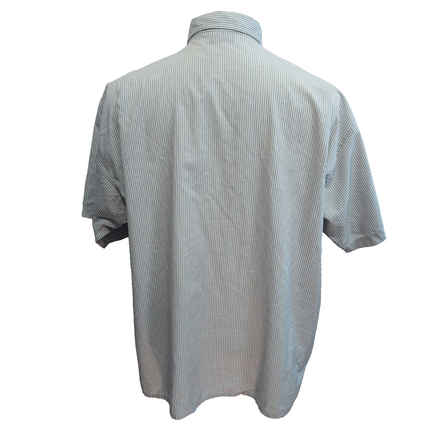 Chemise Patagonia L Bleu Carreaux Manches Courtes Poche Logo Vintage