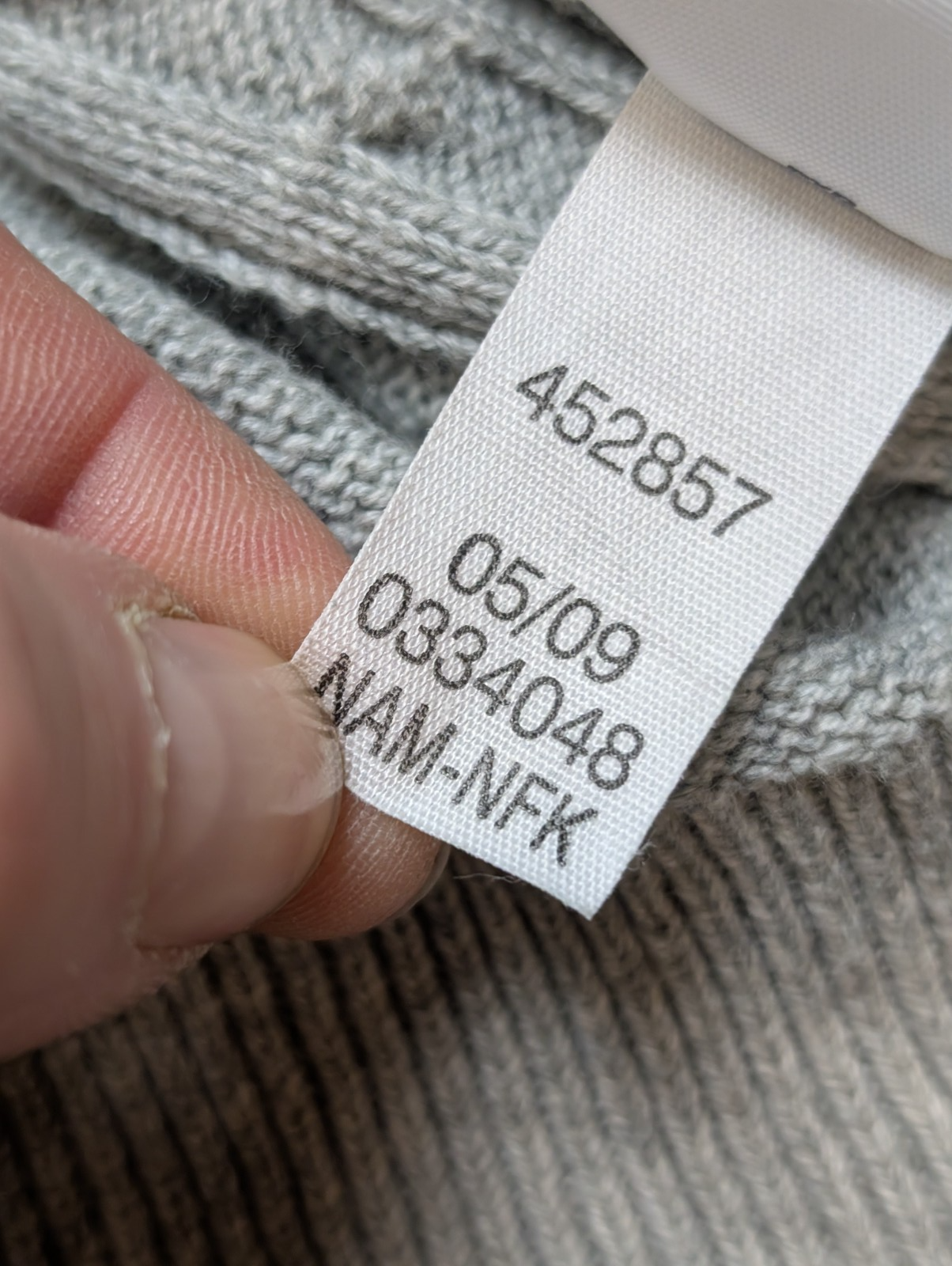 Gilet Zippé Tommy Hilfiger Femme Gris avec Écusson Brodé - Taille 2XL