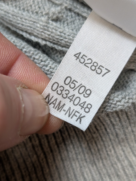 Gilet Zippé Tommy Hilfiger Femme Gris avec Écusson Brodé - Taille 2XL
