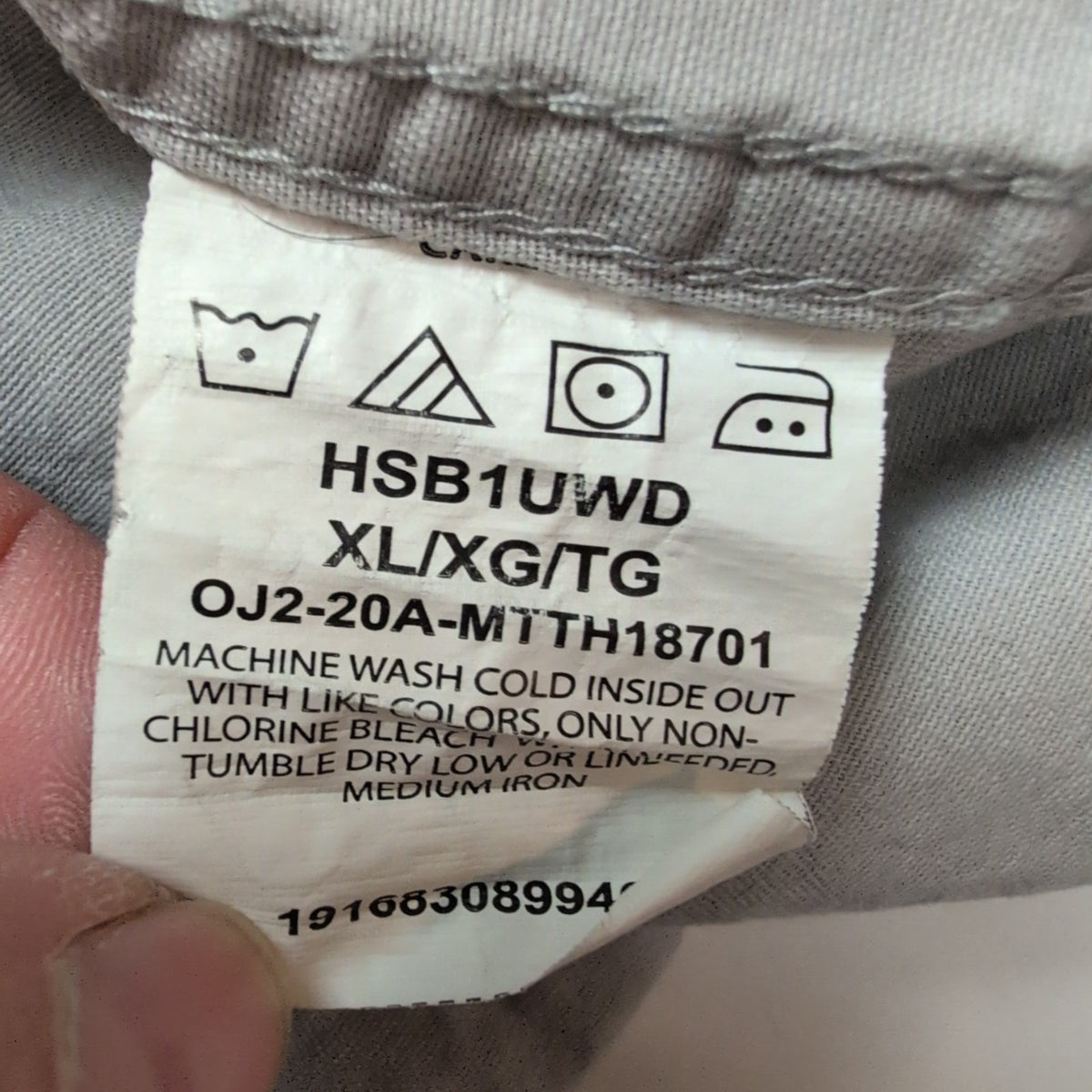 Chemise Wrangler Flex Coton Stretch Manches Courtes 2 Poches Taille XL