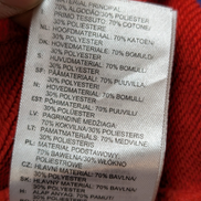 Sweat à Capuche NIKE Homme Femme M Rouge Col Zippé Poches Zippées Sport