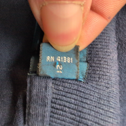 Polo Ralph Lauren Homme XL Bleu Marine Rayures Vertes Logo Vert Polo