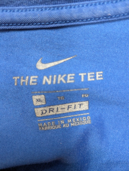 NIKE Dri-FIT T-SHIRT The Tee XL Coast To Coast Bleu Sportwear |108T