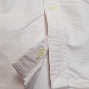 Chemise Ralph Lauren Femme XS / S Rose Pâle Logo Marron 100% Coton