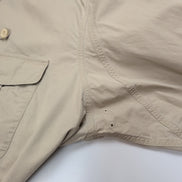 Chemise technique Nautica XL Crème 100% Coton Hong Kong Manches Longues