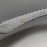 Lunettes de soleil de style Ovale Gris Argenté KAKIKO Y2K