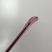 Lunettes de soleil Y2K Branche fine Sans Monture Ovale Bordeaux