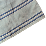 Chemise Chaps bleue à rayures taille L #46e